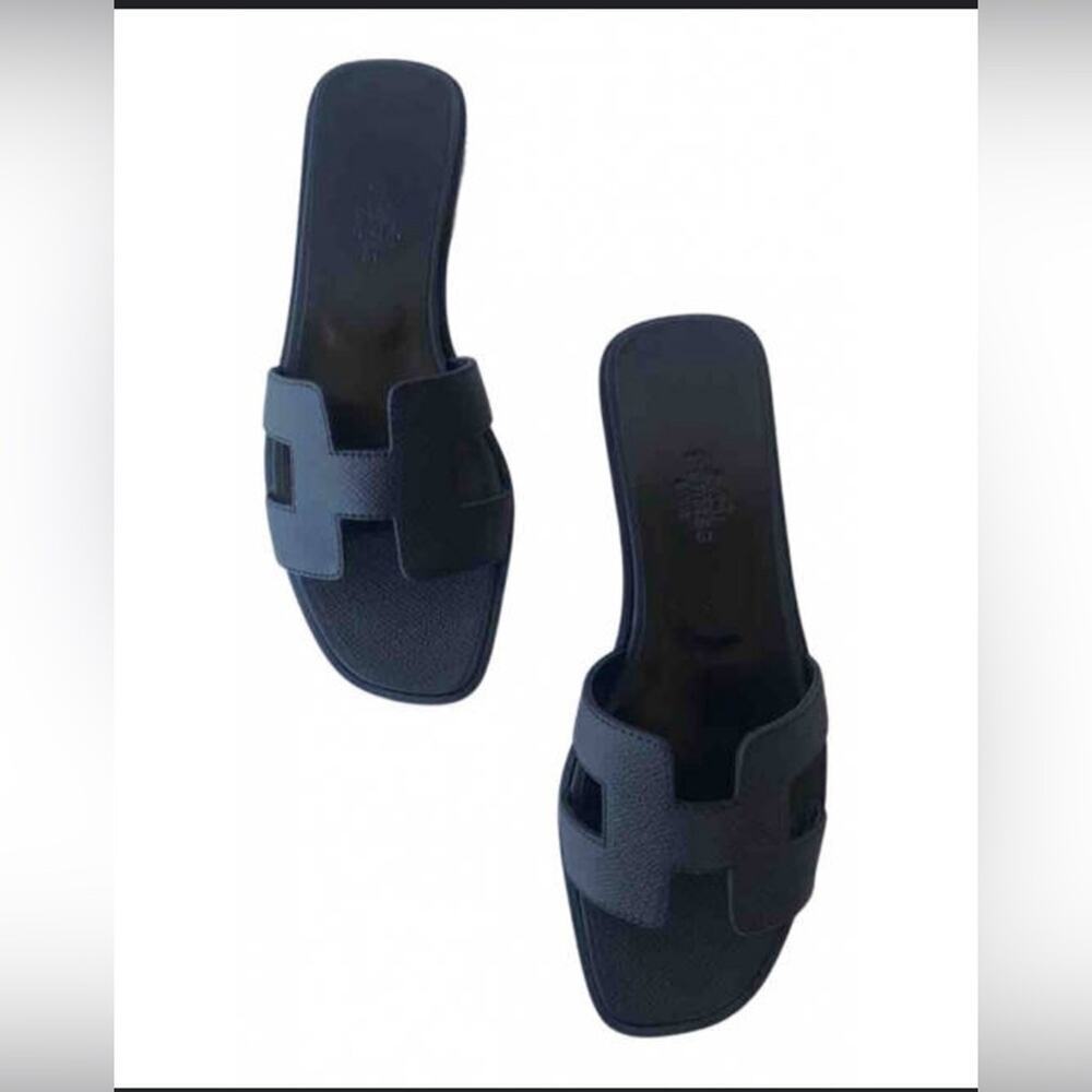 Stratuxx Kaze Black Womens Flat Sandals Flat Slide